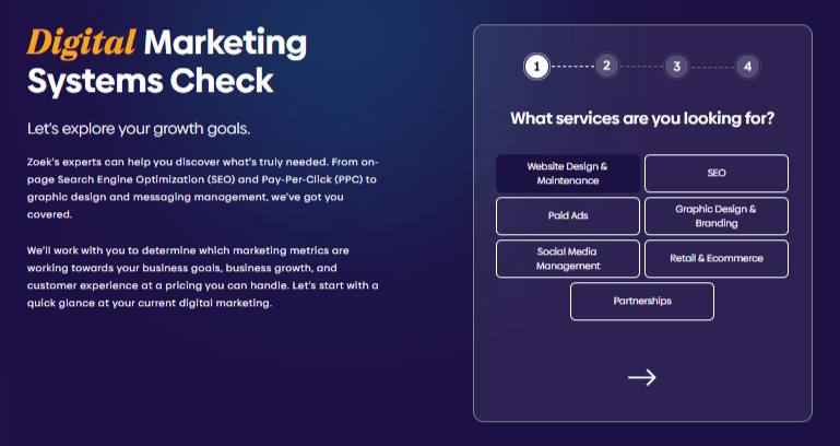 Zoek Marketing Screenshot 2